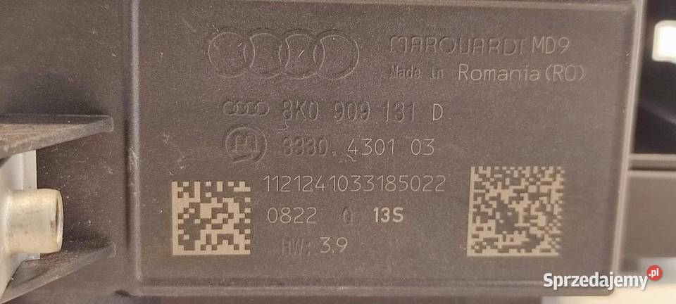 AUDI Q5 8R A5 8T A4 B8 STACYJKA 8K0909131D sprzedam