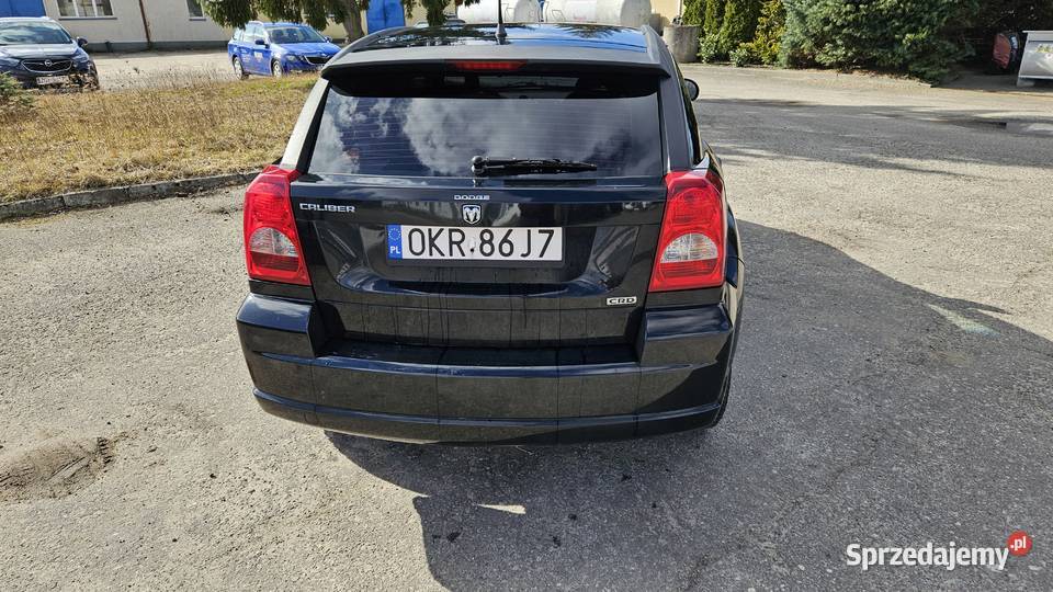 DODGE CALIBER 20CRD 143 2007 dużym serwisie czarny sprzedam