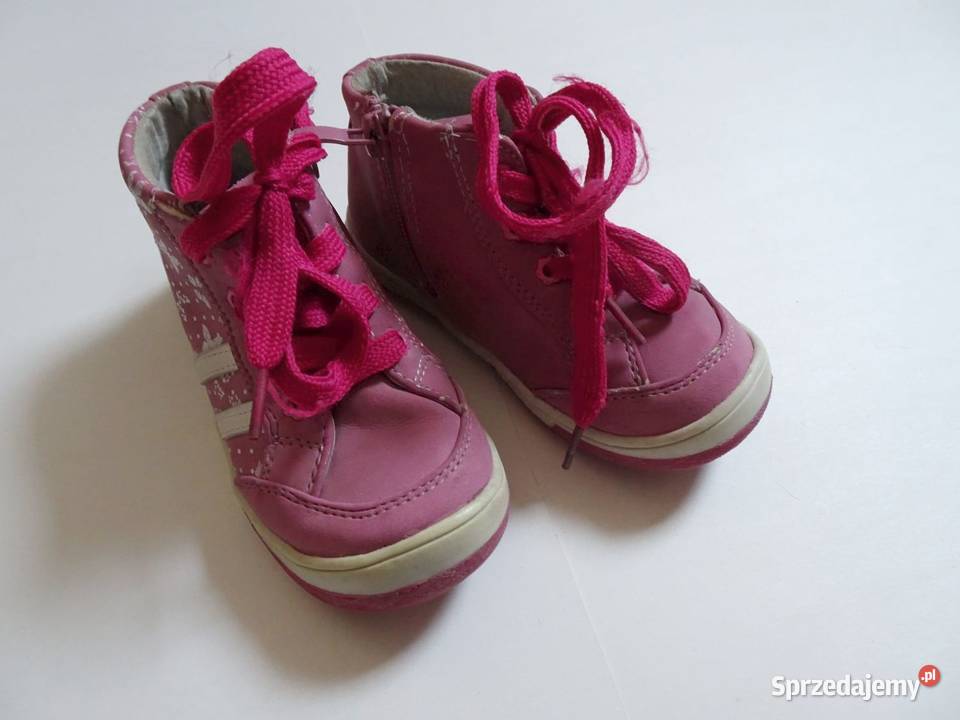 Buty dziewczynki Motylki Cekiny r 25 16 różowy Nowy Sącz