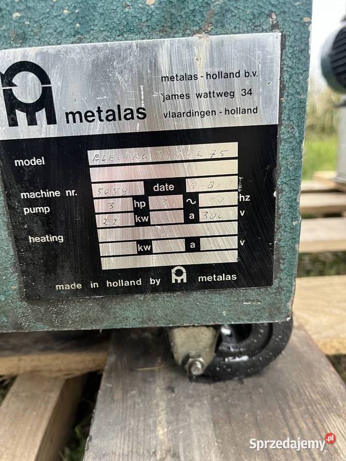 Myjka Kabinowa warsztatowa Metalas Profesjonalna Myjki warsztatowe Wierzbna sprzedam