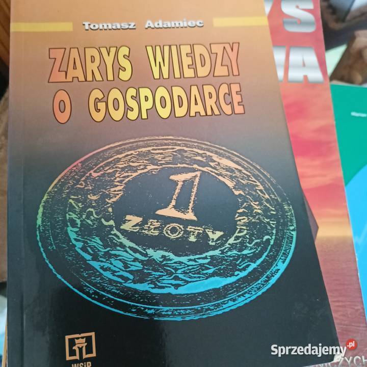 Zarys wiedzy o gospodarce WSiP najtaniej książki Gdańsk sprzedam