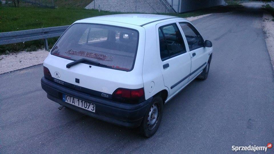 renalut clio 12 długie opłaty benzyna małopolskie Stare Żukowice