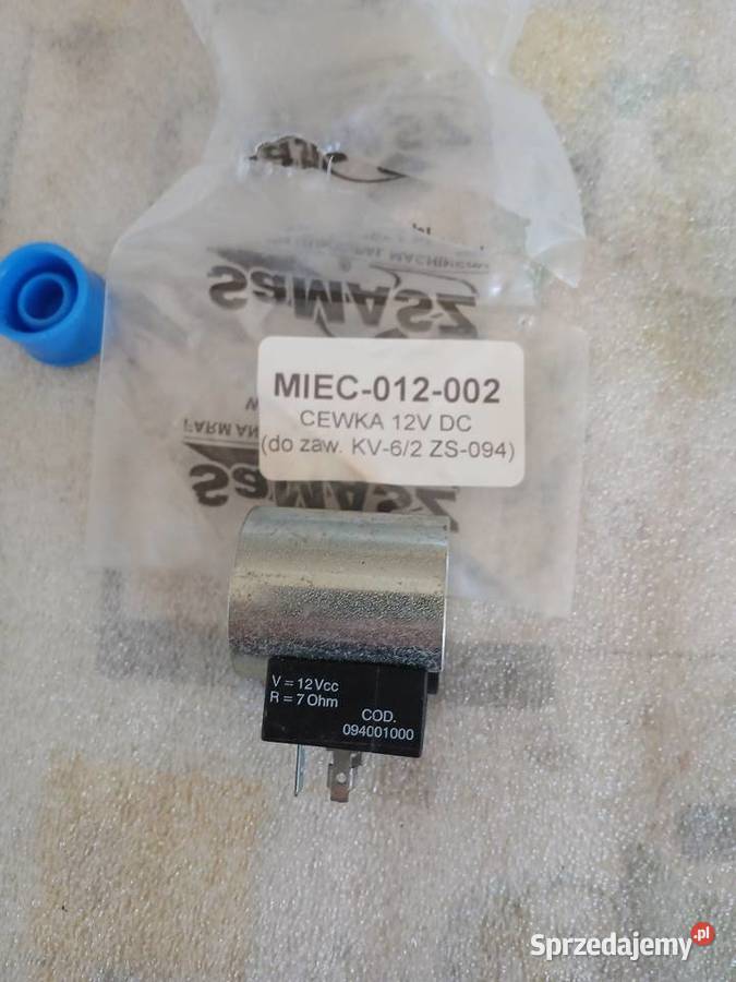 Cewka elektromagnetyczna MIC012002 12 VDC Łódź sprzedam