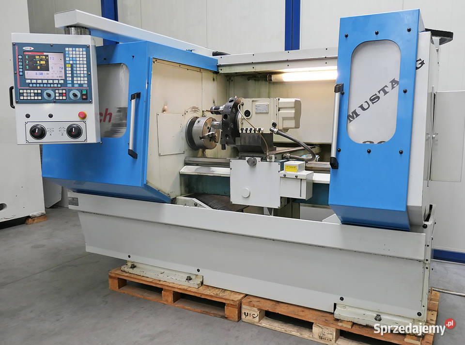 Tokarka CNC Pinacho Mustang 200 Produkcja Warszawa