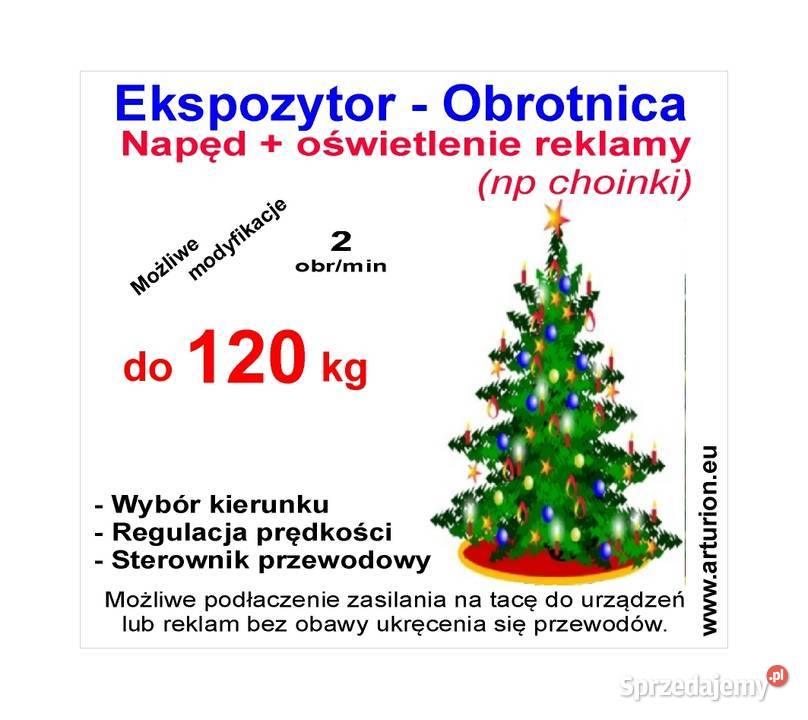 Podest Obrotowy Ekspozytor Obrotnica POD CHOINKĘ Warszawa