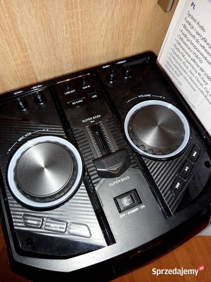 Blaupunkt 11DB Głośnik imprezowy Bluetooth 1200 śląskie Piekary Śląskie