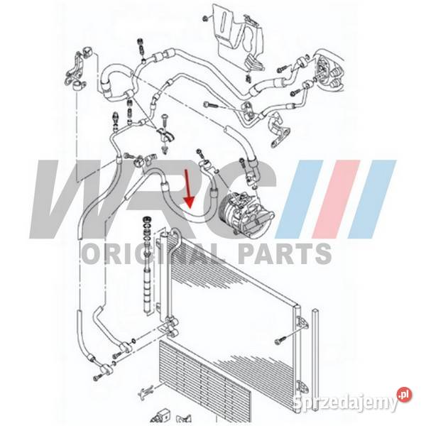 Przewód wąż klimatyzacji Vw Passat B6 B7 CC Włocławek