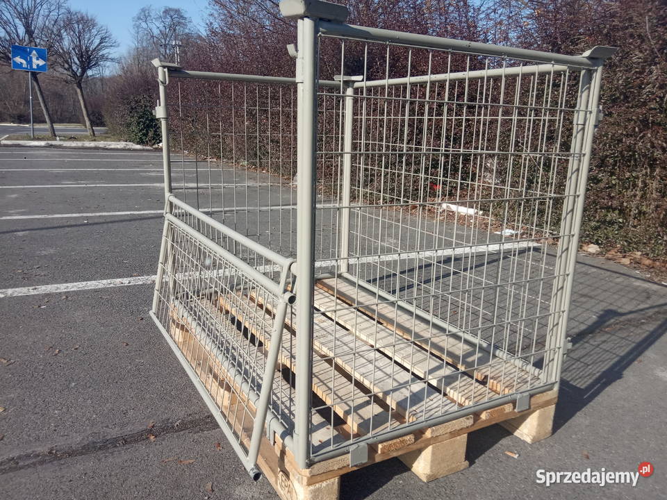 Kosze siatkowe magazynowe transportowe Nadstawki Magazynowanie