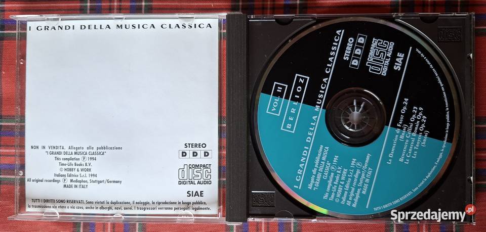 I Grandi Della Musica Classica Berlioz 2CD Kraków