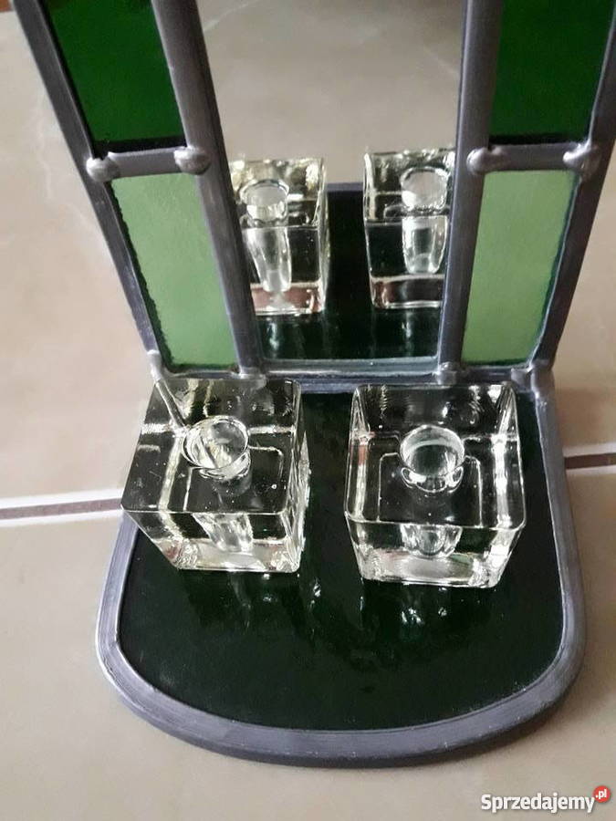 Witraż świecznik Alison Keers lubelskie Janów Lubelski