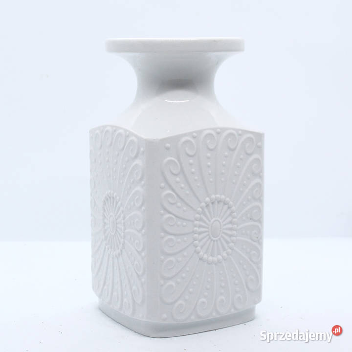 Biały wazon Kerafina Royal Porzellan Bavaria KPM Warszawa