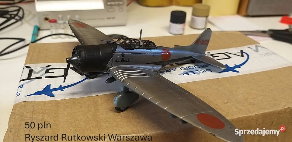 sklejone i pomalowane modele samolotów skala 172 Rękodzieło Warszawa