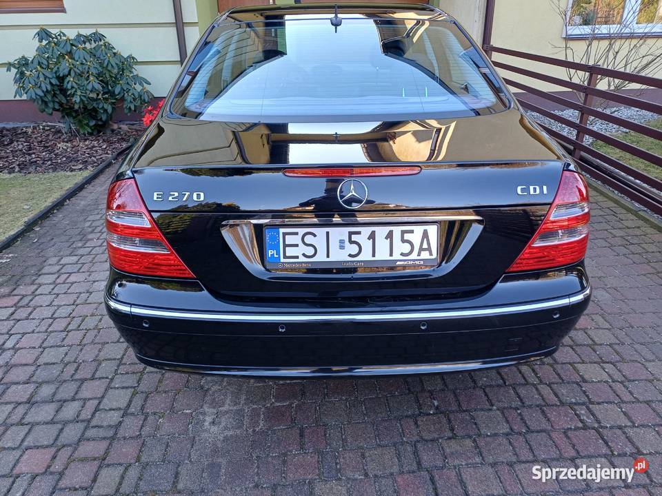 Bezwypadkowy zadbany Mercedes w211 Avantgarde 27 elektrycznie ustawiane fotele Klasa E