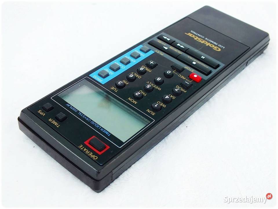 Pilot GoldStar GVRC435 do magnetowidu VHS Video Żary
