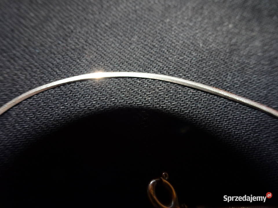 srebrny łańcuszek żmijka 45 Warszawa