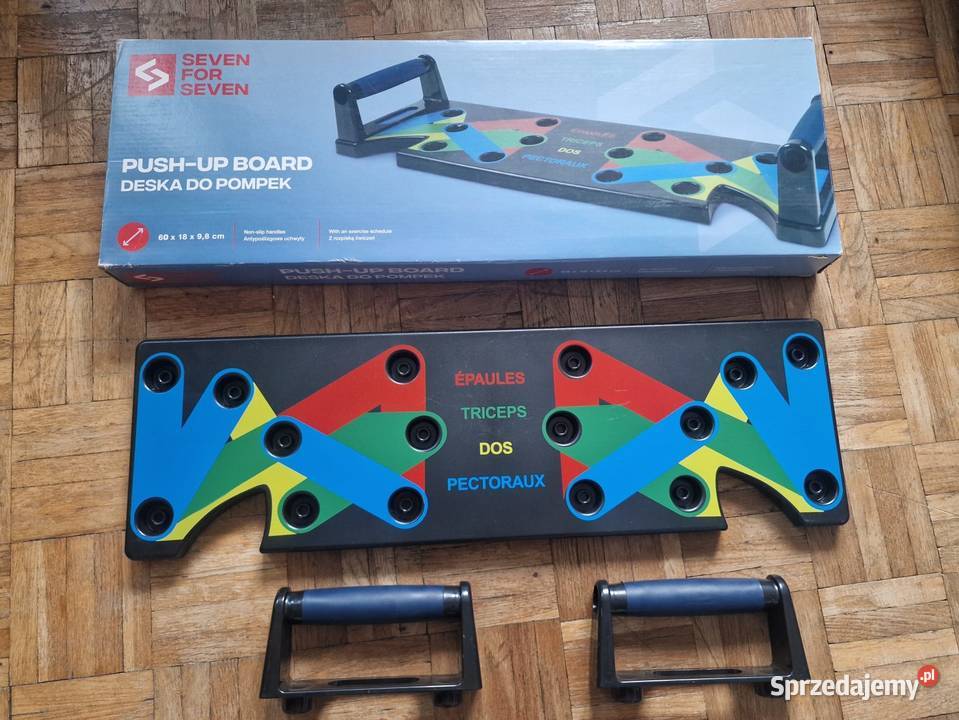 NOWA Deska do pompek push up board uchwyty do Wrocław