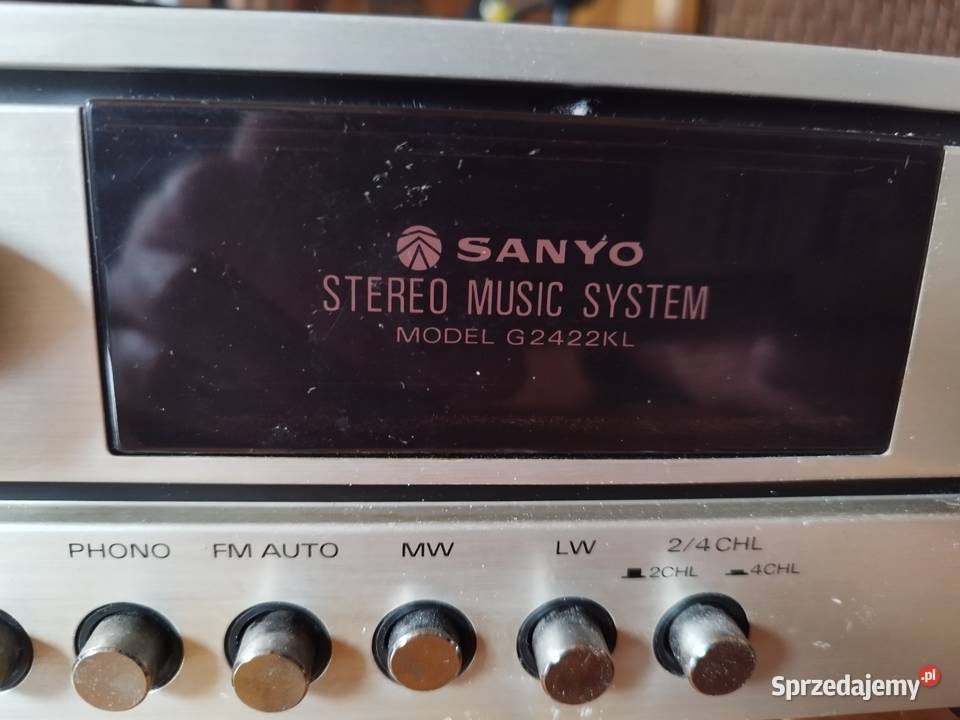 Stereo music system Sanyo G2422KL Gdynia