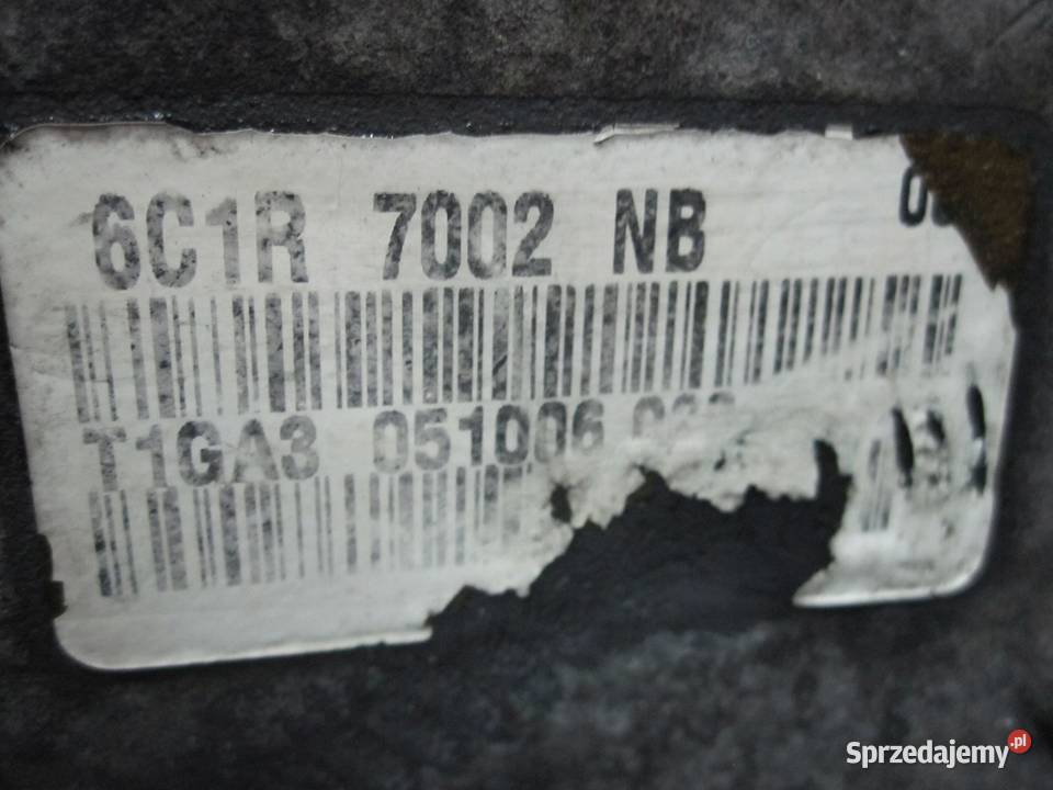 FORD TRANSIT 22 TDCI 07r 130 QWFA 6C1R7002NB Skrzynie biegów manualne