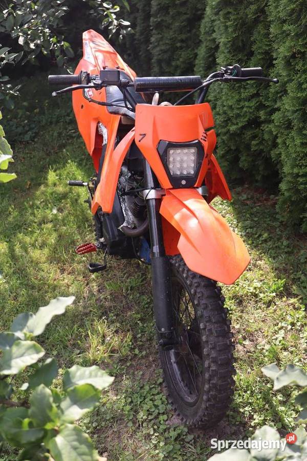 Cross Loncin 250 z cylindrem 150 4T Plastiki KTM bezwypadkowy Wola Książęca sprzedam