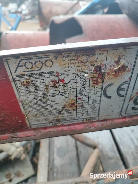 Duży agregat prądotwórczy