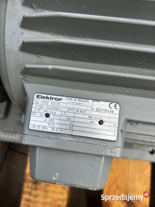 Wentylator odciąg promieniowy Elektror 53kW Krosno