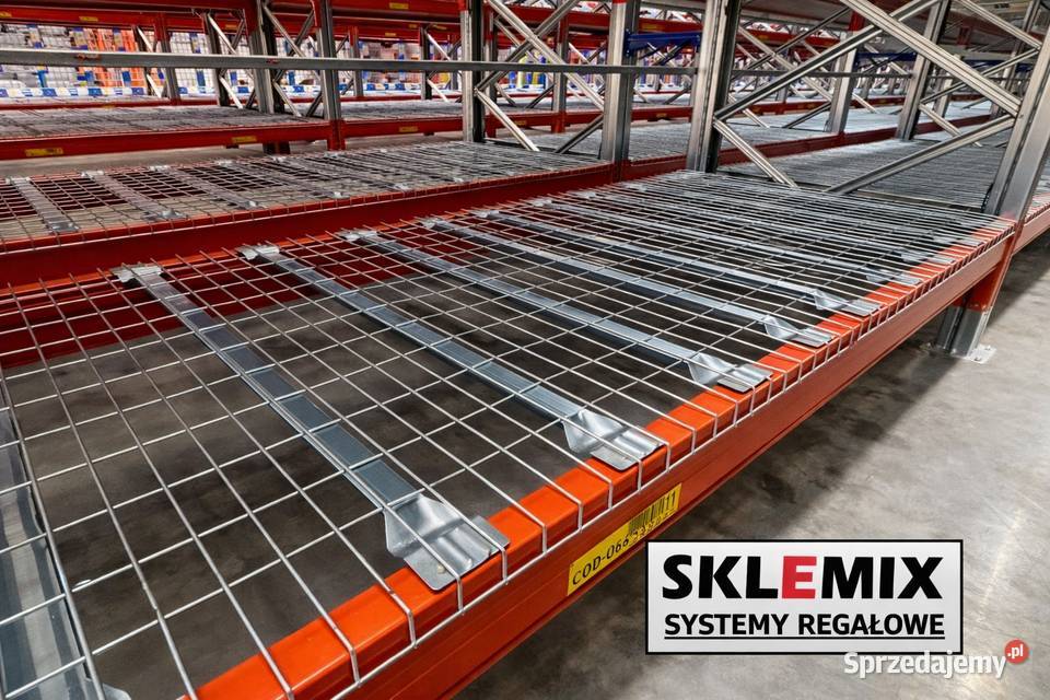 Półka siatkowa na regał paletowy Karczew