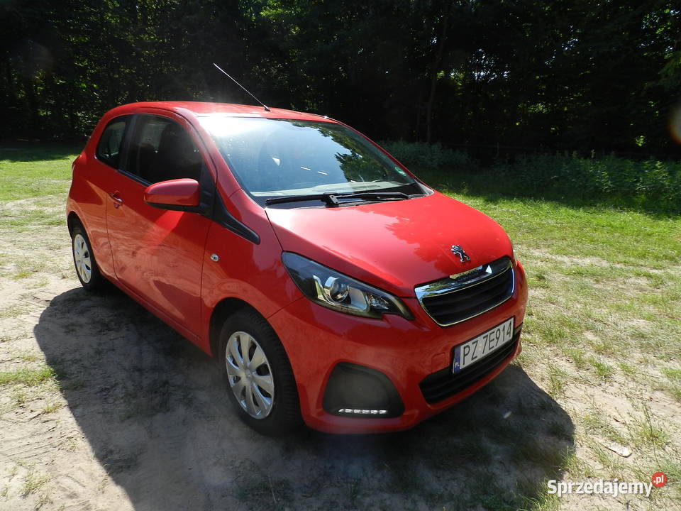 Peugeot 108 małe tanie serwisowane niezawodne sprowadzony wielkopolskie