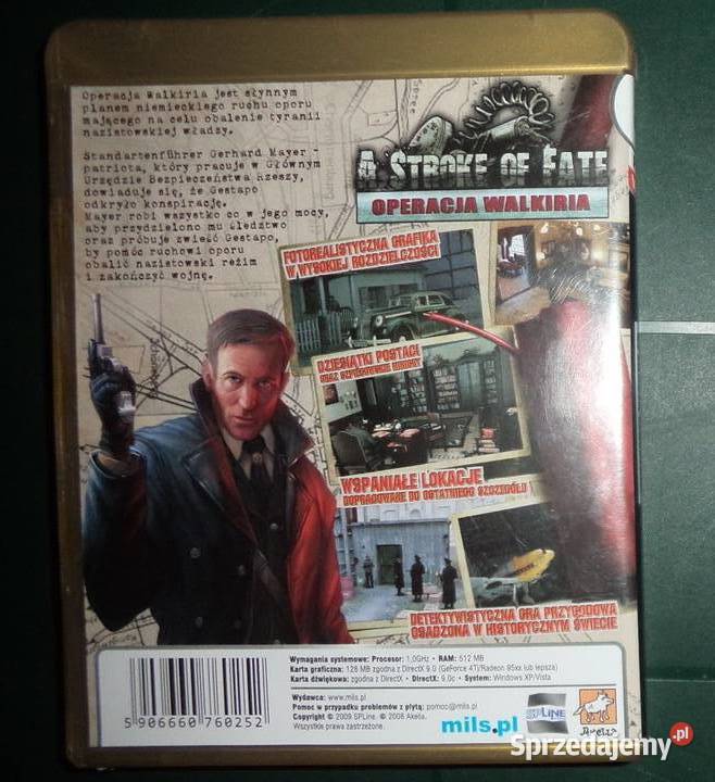 A stroke of fate Operacja Walkiria PC DVD BOX podkarpackie Rzeszów