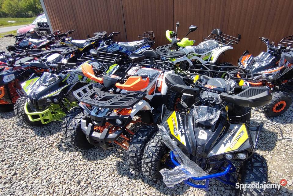 Nowe quady i crossy 125 nowe modele liczniki Krosno