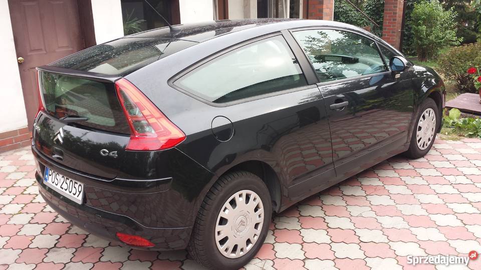 Citroen C4 Coupe nieuszkodzony C4 wielkopolskie