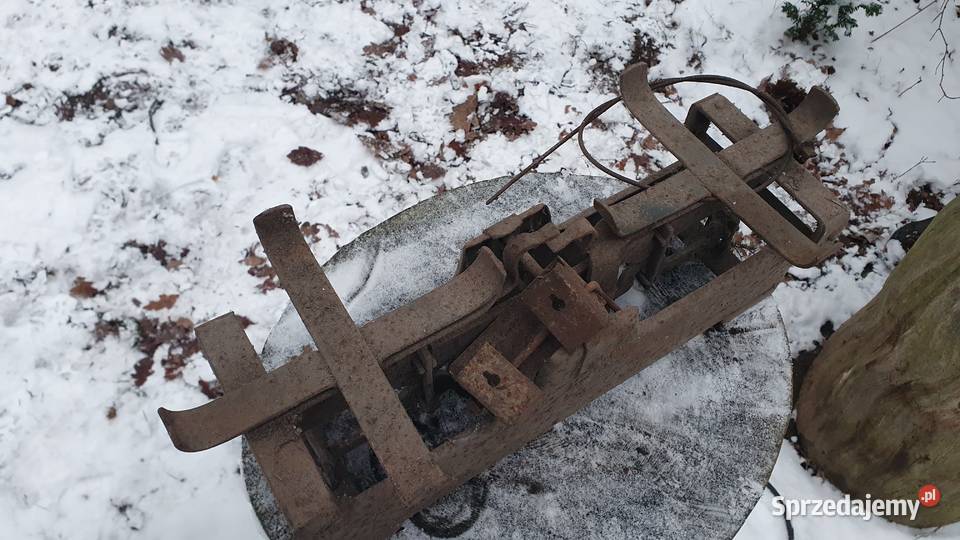 Stara waga szalkowa żeliwna Antyki Warszawa