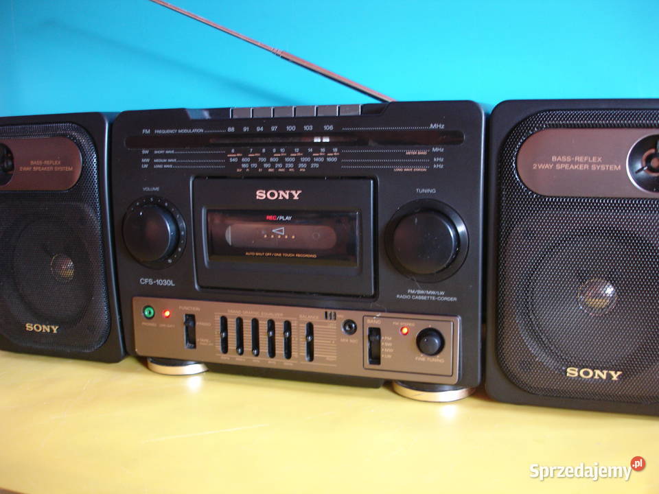 Radiomagnetofon SONY CFS1030L Zielona Góra sprzedam