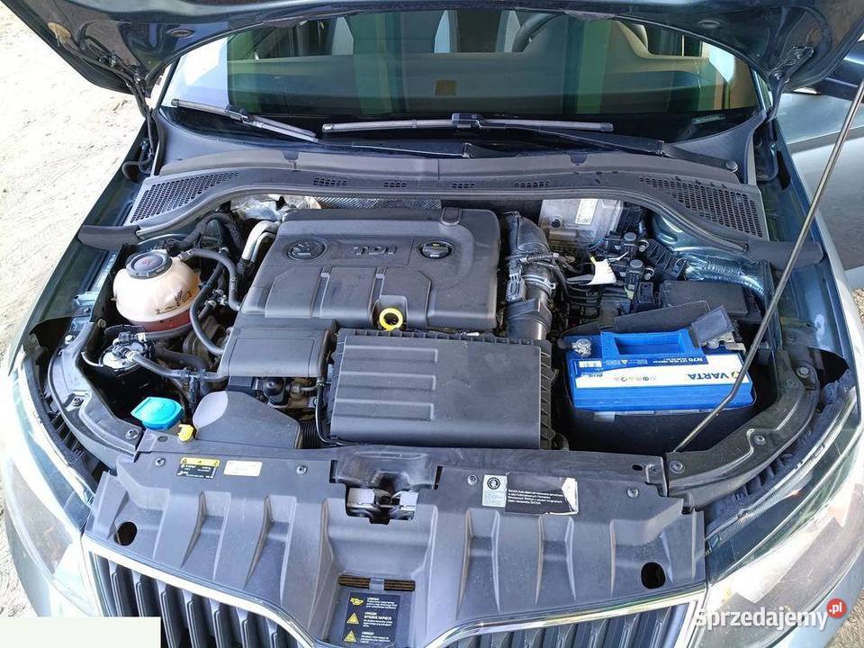 Skoda Fabia 14 TDI Ambition 105 2018r Praktyczny nieuszkodzony Fabia Tarnów