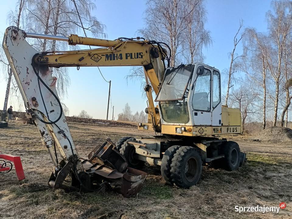 Koparka kołowa OK MH4 PLUS na części Rok produkcji 1989 warmińsko-mazurskie