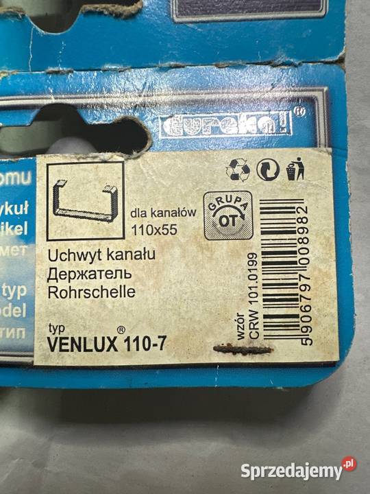 Uchwyt kanału Venlux 1107 nowe śląskie