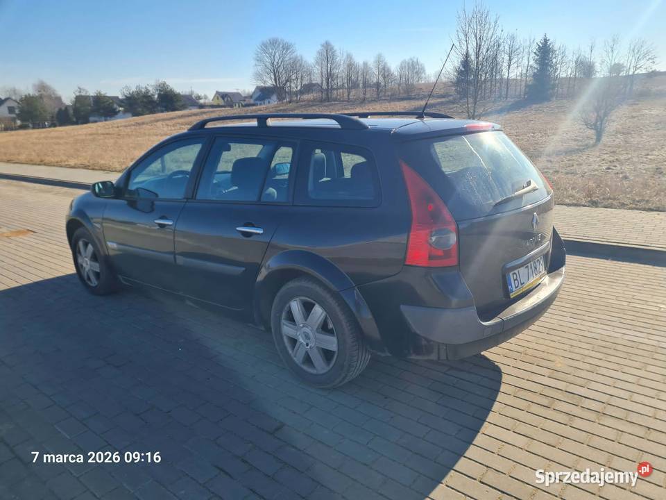 RENAULT MEGANE długie opłaty 2004r manualna Megane