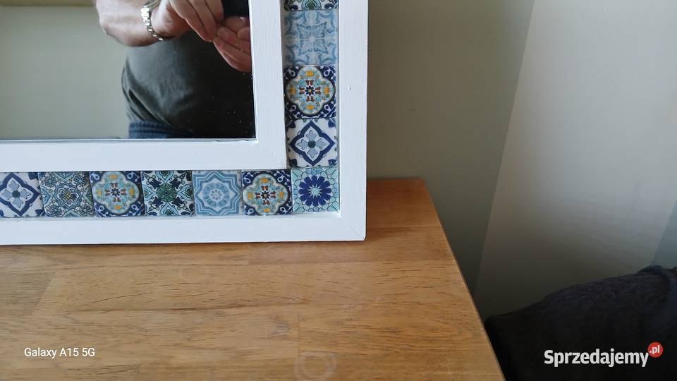 Lustro w podwójnej ramie dolnośląskie Wałbrzych