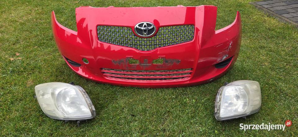 Toyota yaris II zderzak przedni Solec Kujawski sprzedam