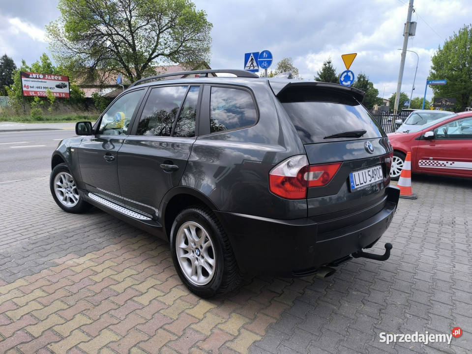 BMW X3 20d 150 4x4 Klimatronic Navi Skóra E83 nawigacja lubelskie Łuków