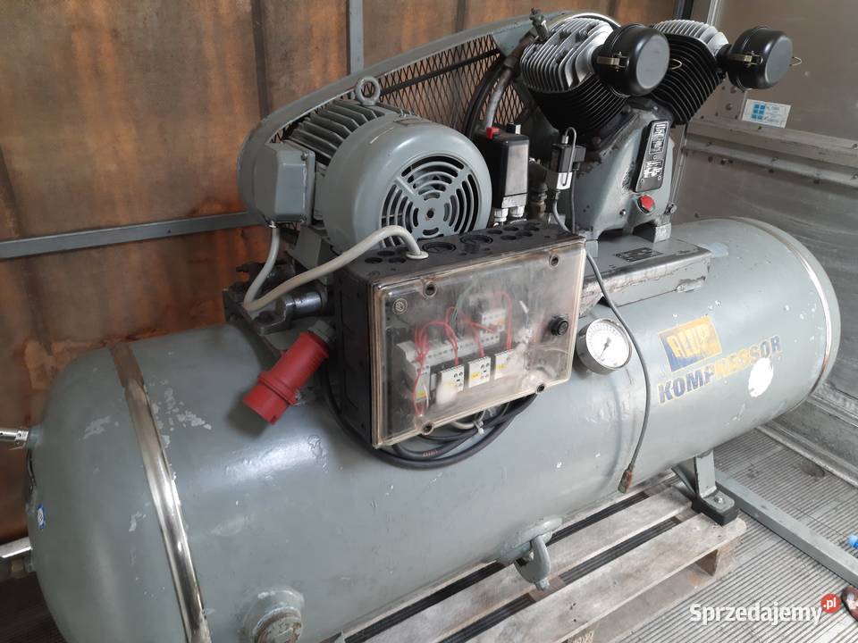 Kompresor przemysłowy Alup 500l Wydajność wielkopolskie Koźmin Wielkopolski