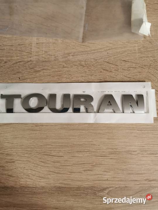 NOWY ORUGINALNY VW TOURAN 1T0 emblemat klapy Luzino