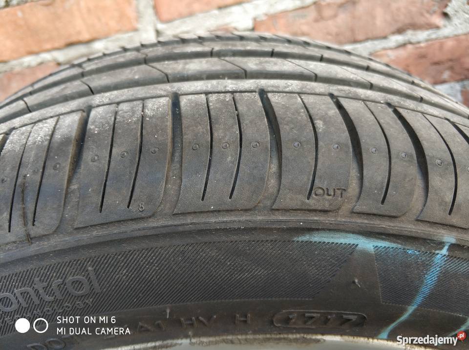 Alufelgi made in UK ET37 z oponami 19550R15 Kobyłka