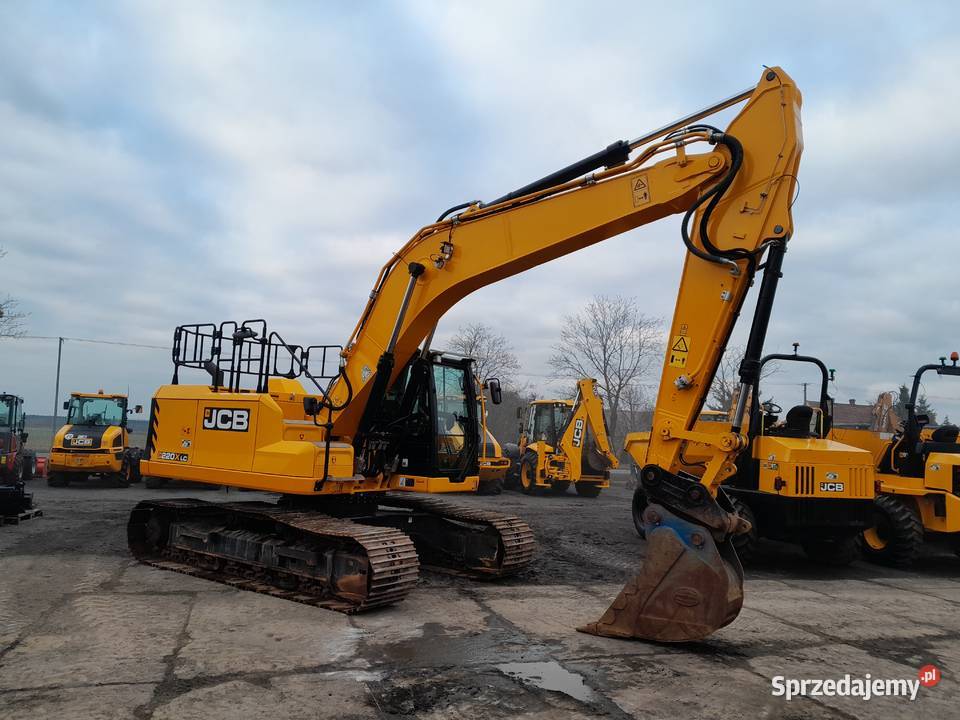 JCB 220x 2022r KOPARKA GASIENICOWA CAT VOLVO Koparki Krotoszyn