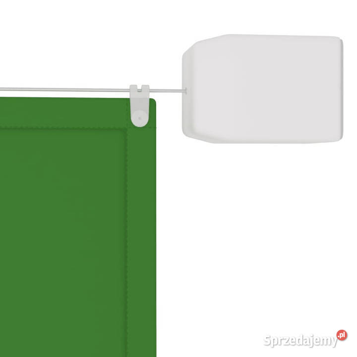 Markiza pionowa jasnozielona 140x360 tkanina