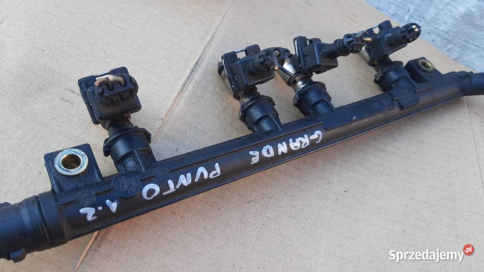 kompletna listwa wtryskowa 4 x wtrysk FIAT
