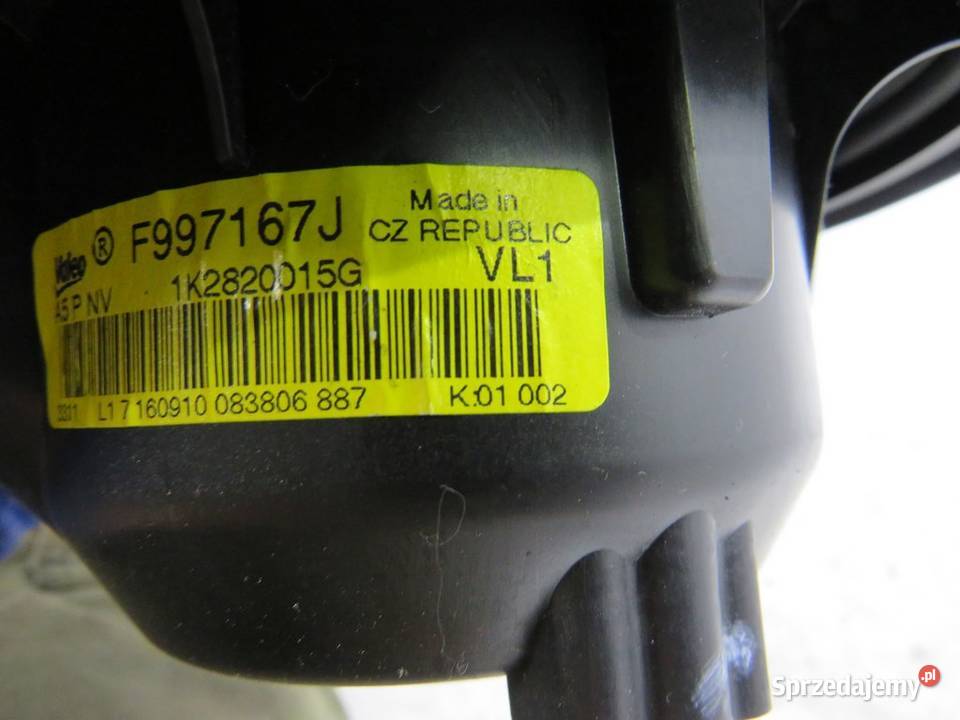 WENTYLATOR DMUCHAWA SKODA YETI 10r osobowe