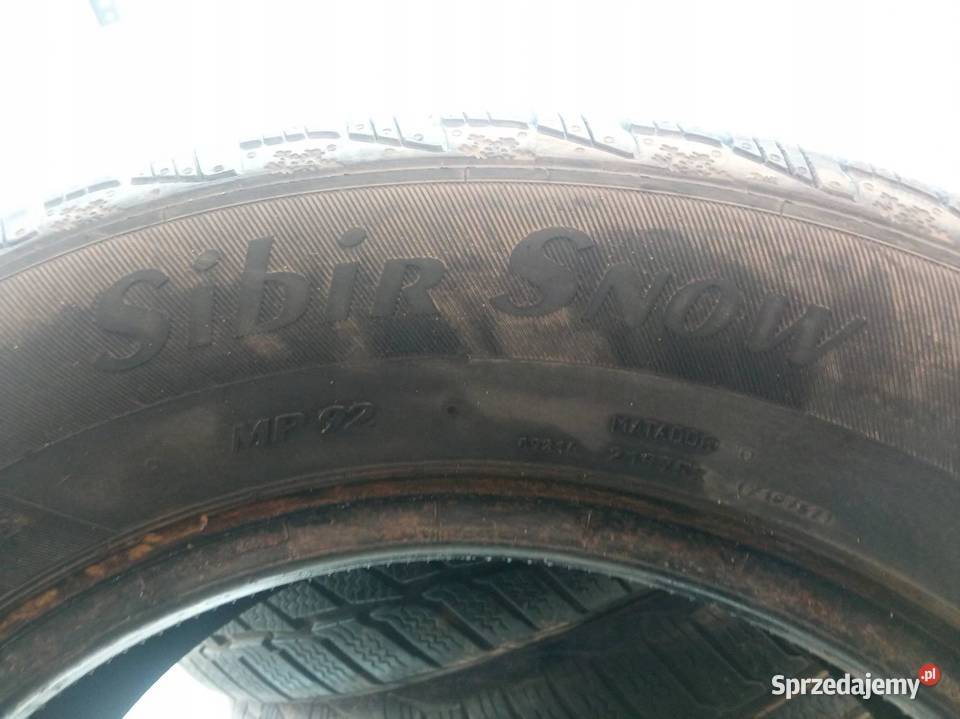 4x OPONA ZIMOWA MATADOR SIBIRSNOW 19565R15 2619