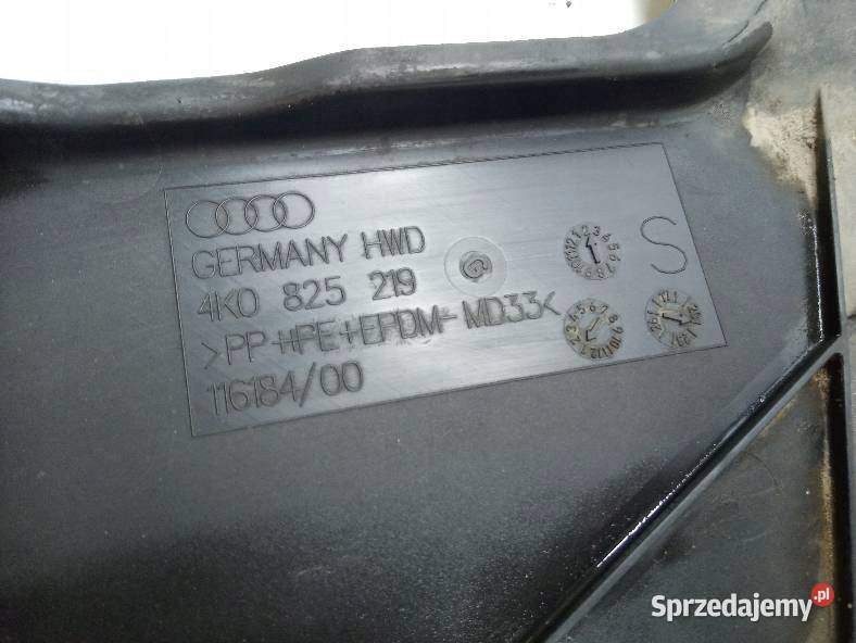 OSŁONA 4K0825219 4K082531L KOMBI HYBRID Audi A6