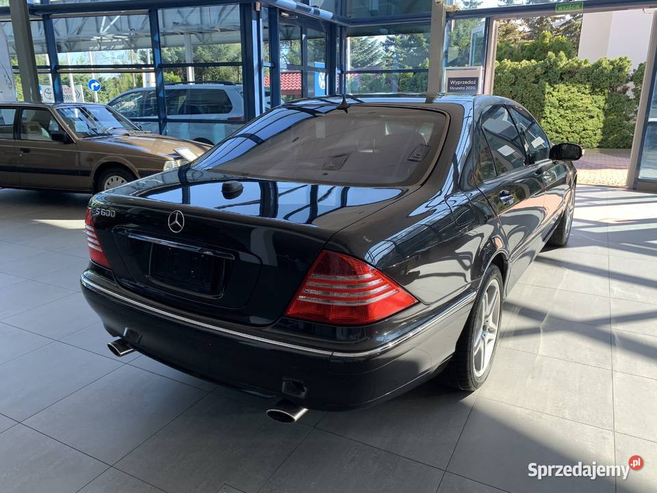 MERCEDESBENZ S 600 L W12 BiTurbo Klasa S Kraków