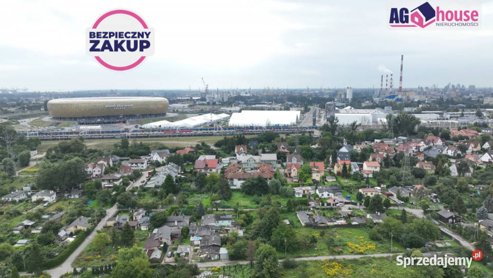 Działka 455m2 Gdańsk Żniwna